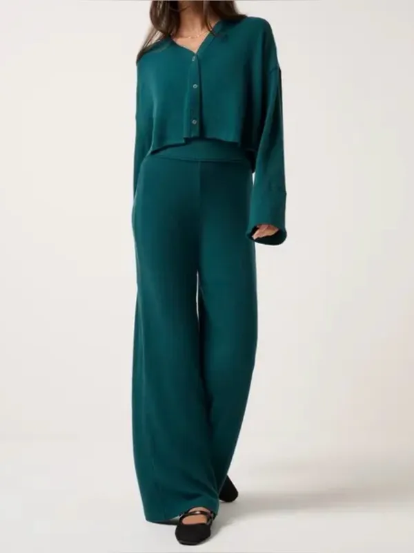 Travis Mathew Evening Retreat Long Sleeve Cardigan Green Medium NWT - Image 4