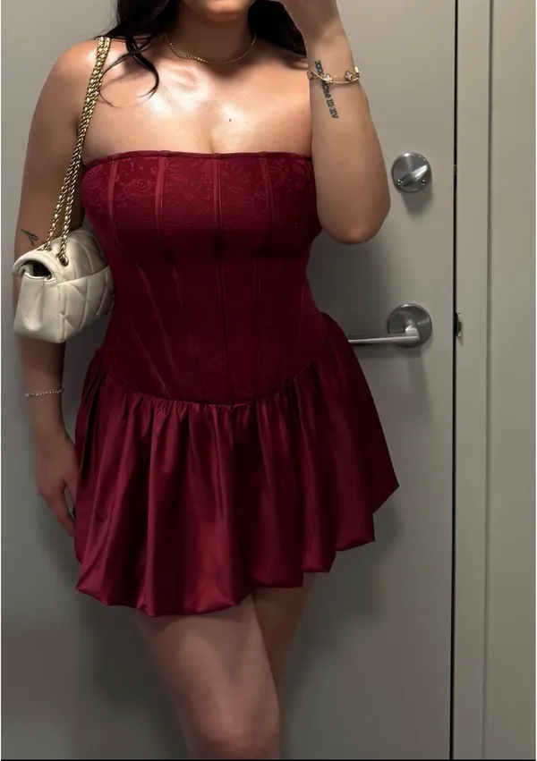 Outcast mini dress Red Size L - Image 2