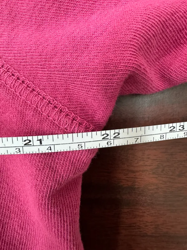 Peloton Rose Logo Pink Sweatshirt Size Small - Image 6