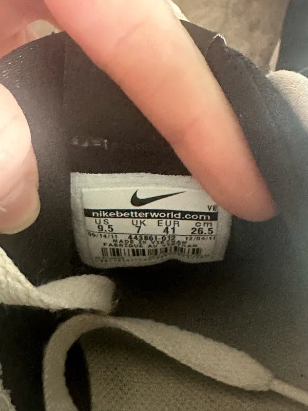 Nike Air Relentless Sneakers Black/White Running, Gym, Exercise… Worn - Image 8