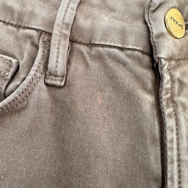 Frame Women’s 24 Olive Le Crop Mini Boot Jeans - Image 2