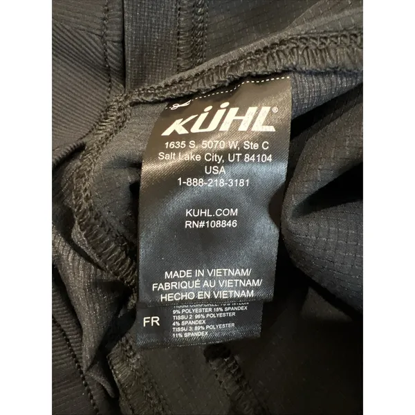 Kuhl Women's Weekendr‎ Tights 6324 Tapered Lightweight Pants Gray Size XL Reg - Image 5