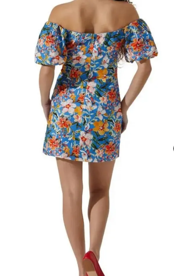 ASTR The Label Floral Mini Dress - Image 2