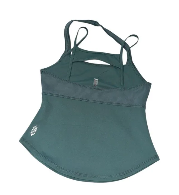 NWOT Free People Movement All Around Cami Tank Top Green XS - Image 6