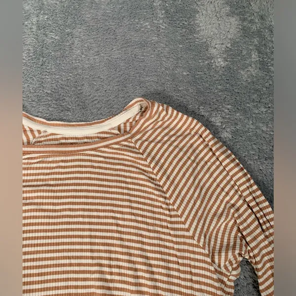 Aerie offline Striped Long Sleeve Top medium - Image 4