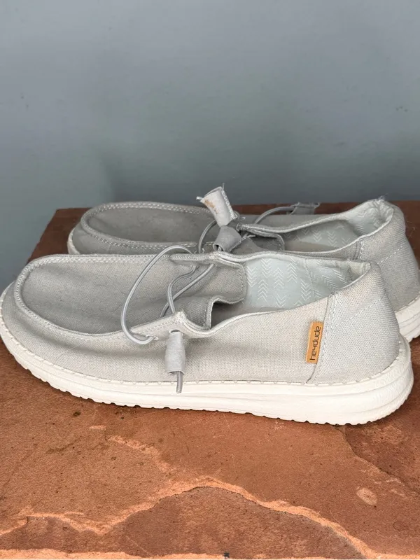 Hey Dude Wendy Chambray Light Shoes - Image 5