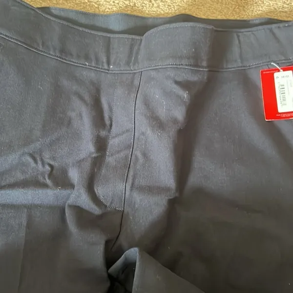 NWT spanx polished ankle slim navy pants‎ M - Image 12