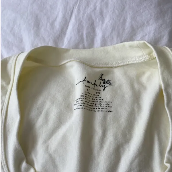 Intimately Free People Long Sleeve Top Crop - Image 3