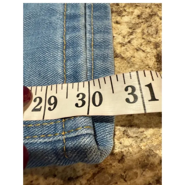 Stylish Blue Women's Straight Leg Jeans - Image 8