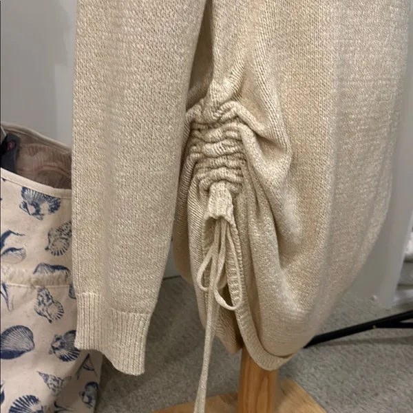 MABLE: Cream Knit Dress/Coverup - Image 7