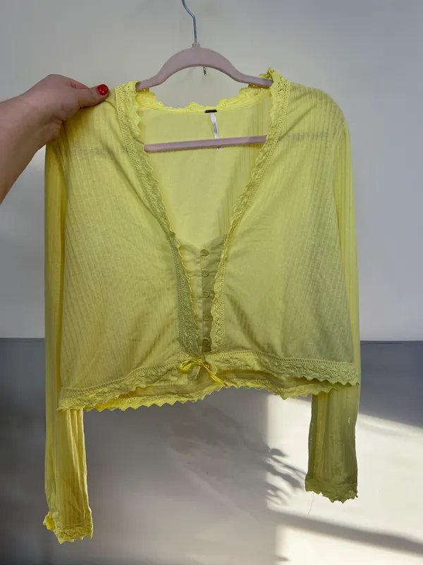 Free People Third Date Long Sleeve Top - Image 3