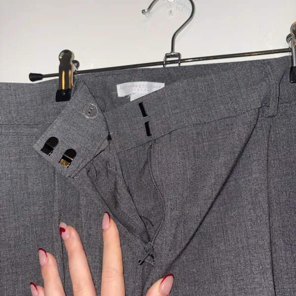 New York & Company Grey Dress Pants - Image 3