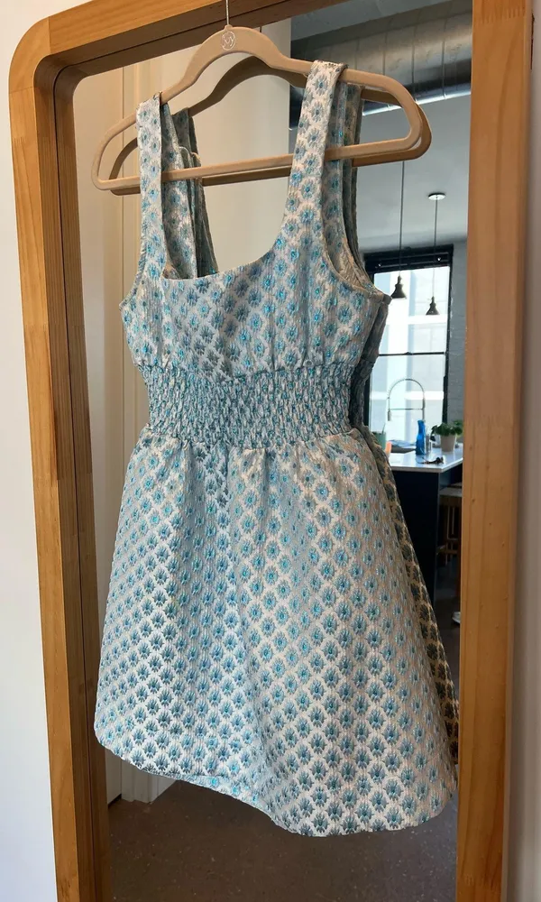 Hill House mini Blue dress - Image 3