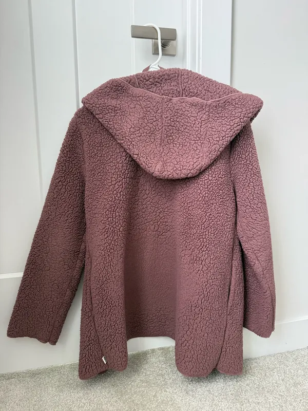 Pink Sherpa jacket - Image 2
