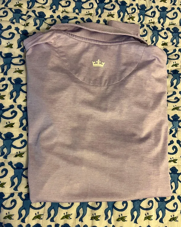 Peter Millar Golf Collared Long Sleeve - Image 3