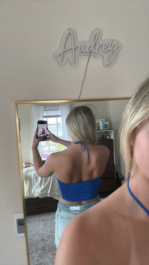 Blue ZARA Tank Top - Image 2