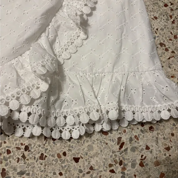 Lilly Pulitzer Ellia eyelet skort white size 0 - Image 2