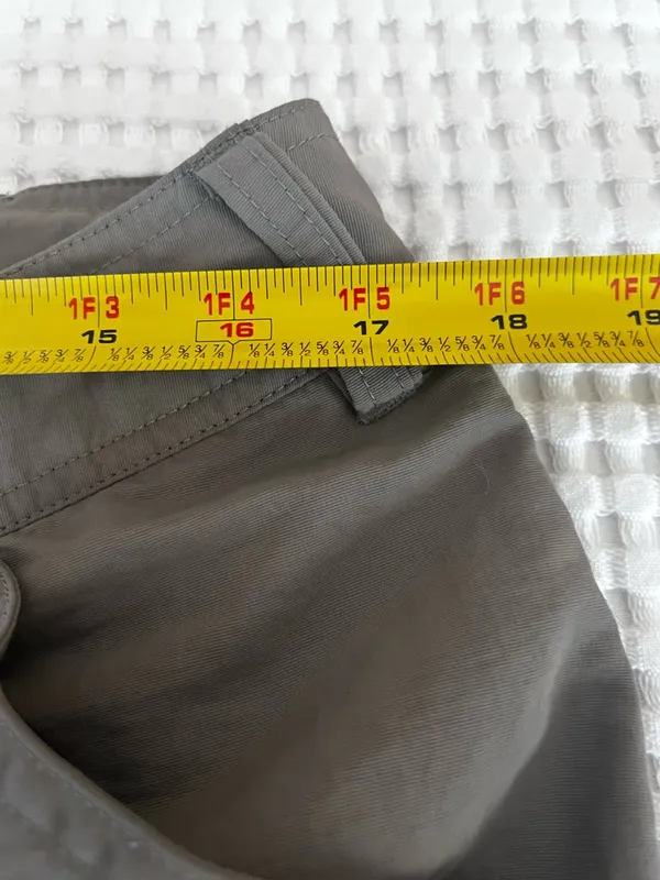 The North Face Convertible Cargo Shorts/Pants- Slate Gray Size 14 - Image 7