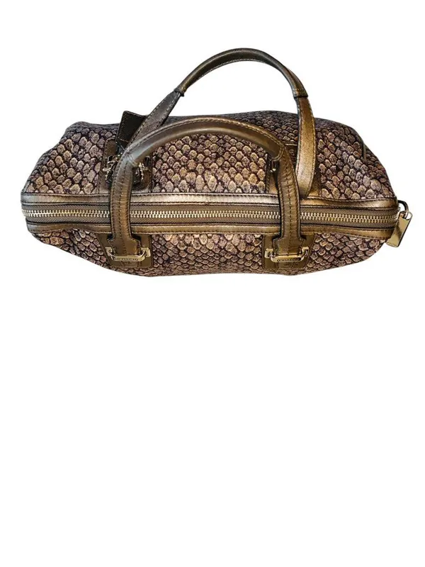 Coach Taylor Snake Print Satchel - Image 5