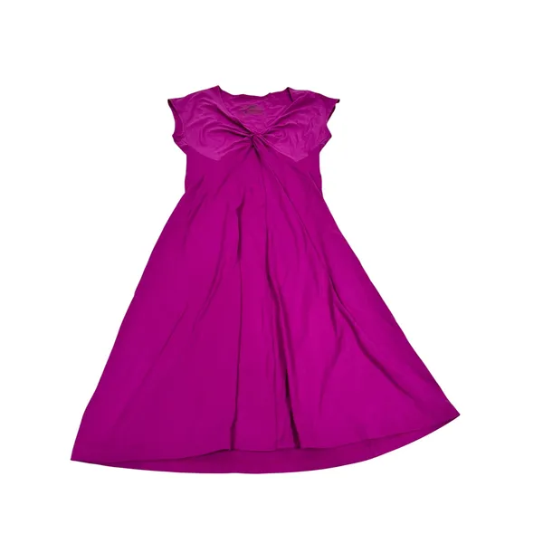 Patagonia Kamala Twist Front Midi Dress‎ Magenta Pink Women Medium - Image 2
