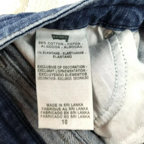 Levi’s Demi Curve Classic Rise Straight Leg Jeans Women’s Size 10 Blue - Image 6