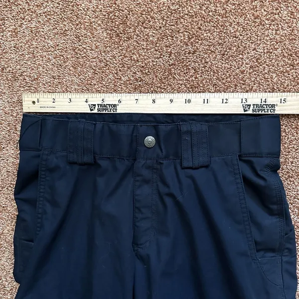 5.11 Tactical Stryke Pants Womens 6 Dark Navy Cargo Straight Leg Workwear - Image 8