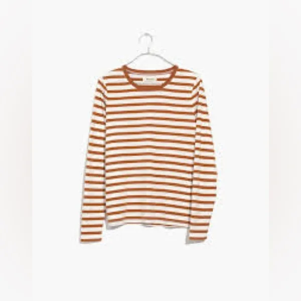 Madewell‎ north side long sleeve vintage tee striped size XS - Image 3