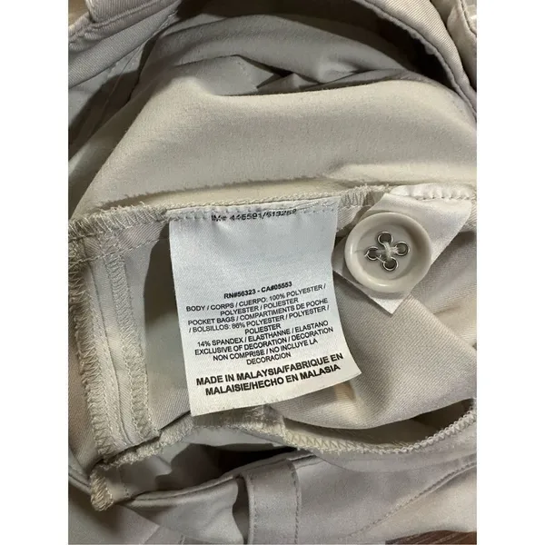 Nike Golf Tour‎ Performance dri fit sz 10 off-white women’s shorts - Image 7