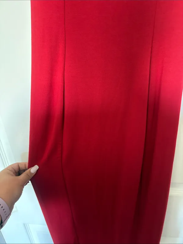 Oh Polly Dolcezza Sweetheart Neckline Maxi Dress Red Size 4 - Image 7
