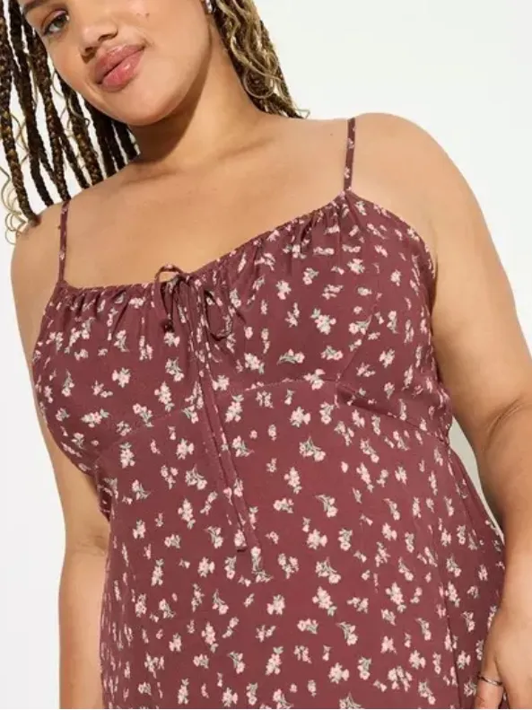 Torrid Lovesick Floral Maxi Slip Dress NWT 1X - Image 4
