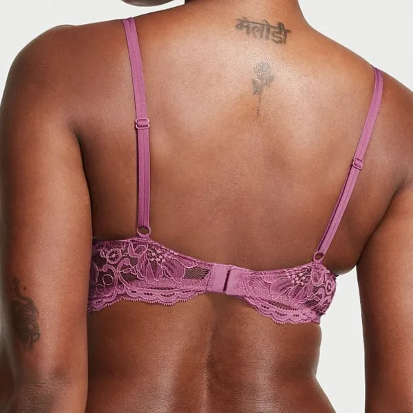Victoria's Secret Very Sexy Lace Wing Push-Up Bra Light Purple 38C 11208004 - Image 6