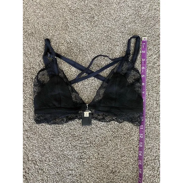 For Love & Lemons Skivvies Laurel Bralette- Small - Image 4
