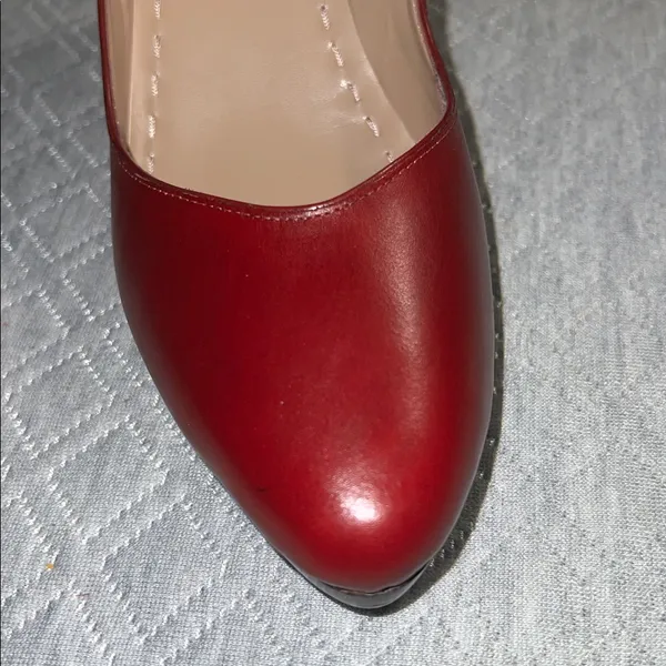 Tahari brick red 4” heels! New! - Image 11