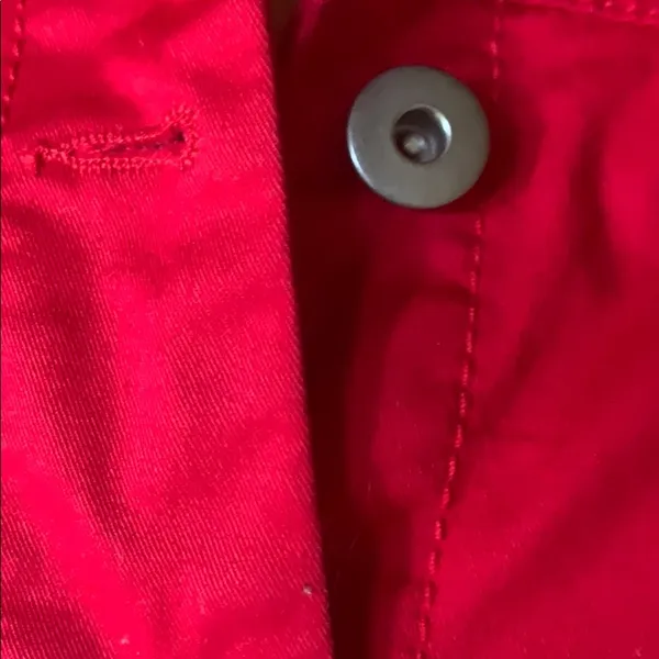 Dressbarn jacket button down red - Image 5