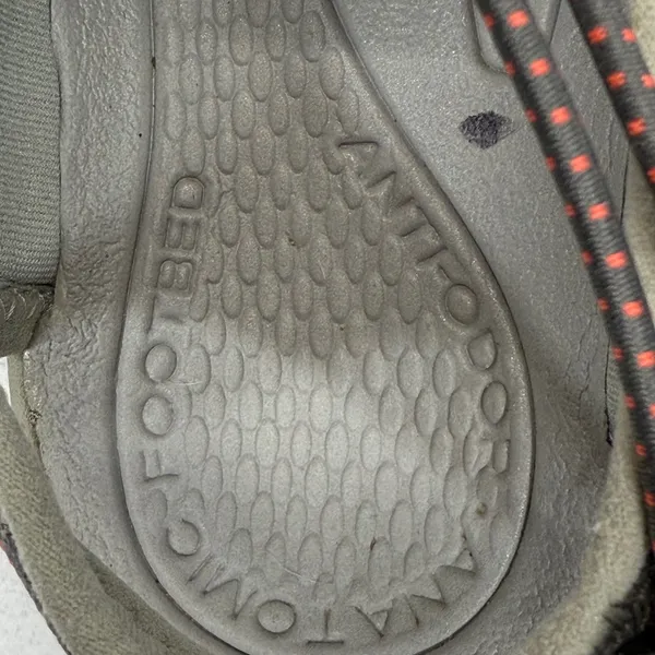 Keen Waterproof Water Newport Hiking Sandals Shoes Gray Orange Accent Size‎ 8 - Image 6