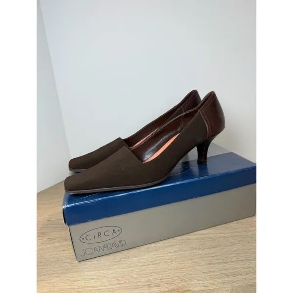 Circa Joan & David Heels Womens 8M Espresso Brown Nadia CJD Pump - Image 5