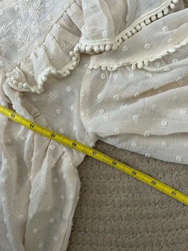 Pol bohemian indie cottage core top (m)  - Image 7