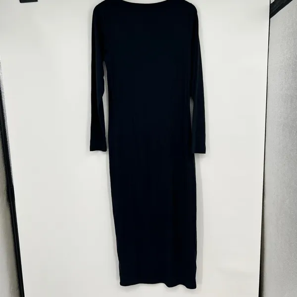 The Group Babaton by Aritzia black pullover square neck dress long sleeve sz XL - Image 3