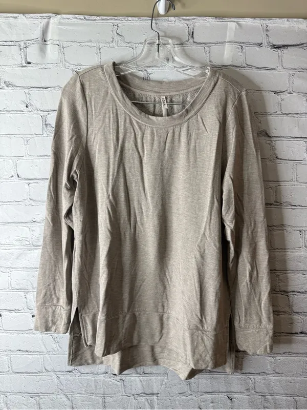 Soma Beige Crewneck Lightweight Long-Sleeve pajama set size medium - Image 13