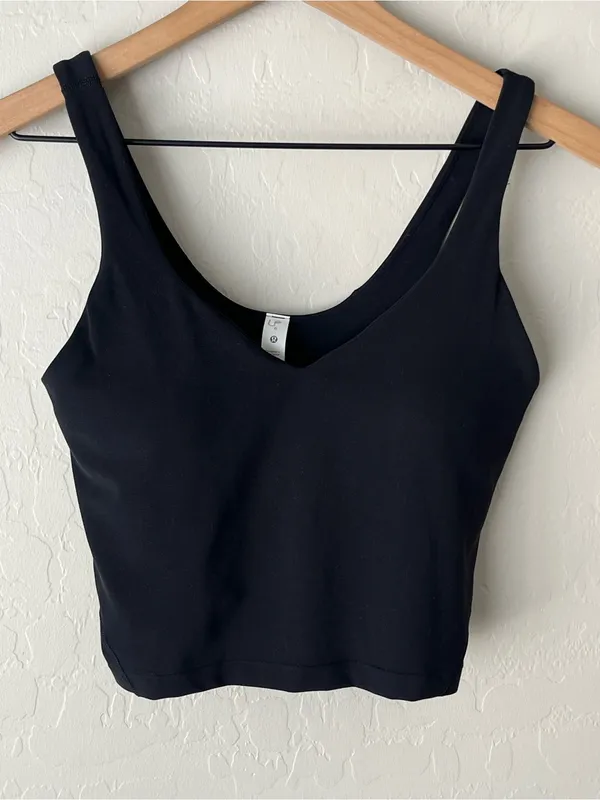 Lululemon align tank top black 6 - Image 4