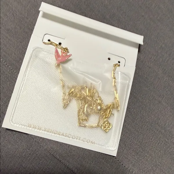 Kendra Scott Elisa Bird Gold Short Pendant Necklace - Image 5