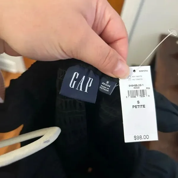 Nwt Gap Ruffle Neck Off Shoulder Midi Dress - Image 4