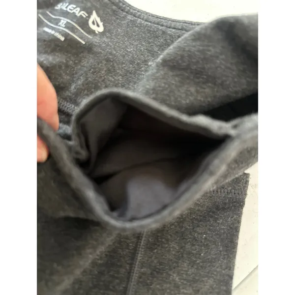 Baleaf Modern City Athletic High Rise Dark Gray Yoga Shorts Womens XL‎ Pockets - Image 7