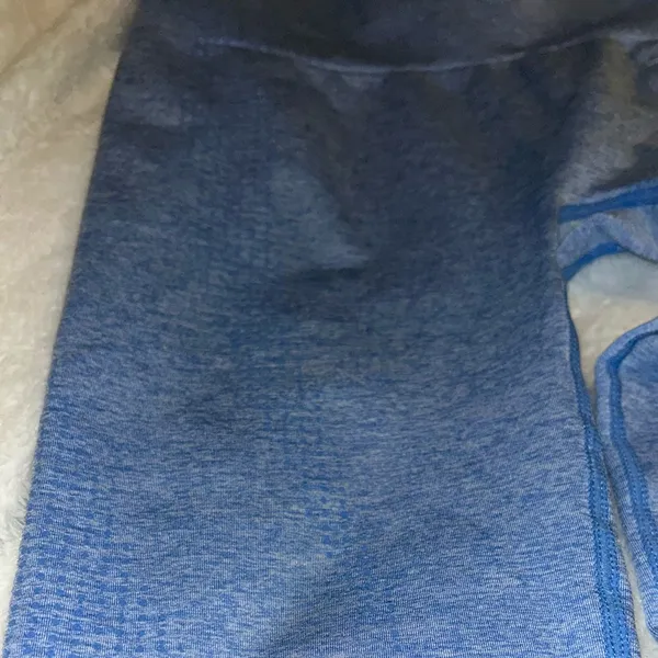 Vital Seamless Gymshark Blue Leggings - Image 15