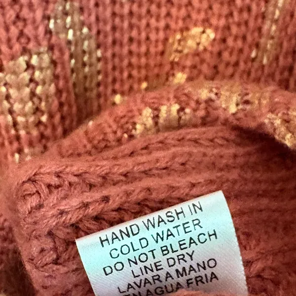 Entro Pink And Gold‎ Animal Print Sweater Size Medium - Image 6