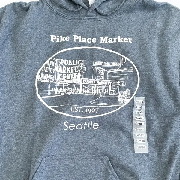 Seattle Pike Place Market Hoodie - Image 2
