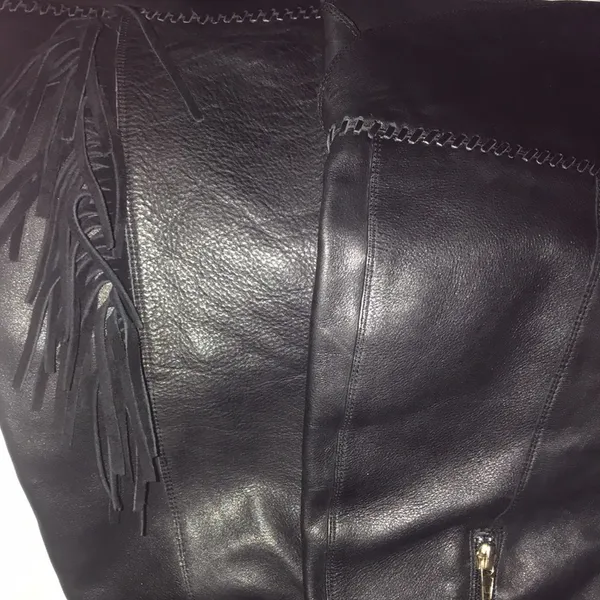 House of Harlow 1960 39.5 knee fringes boots - Image 15