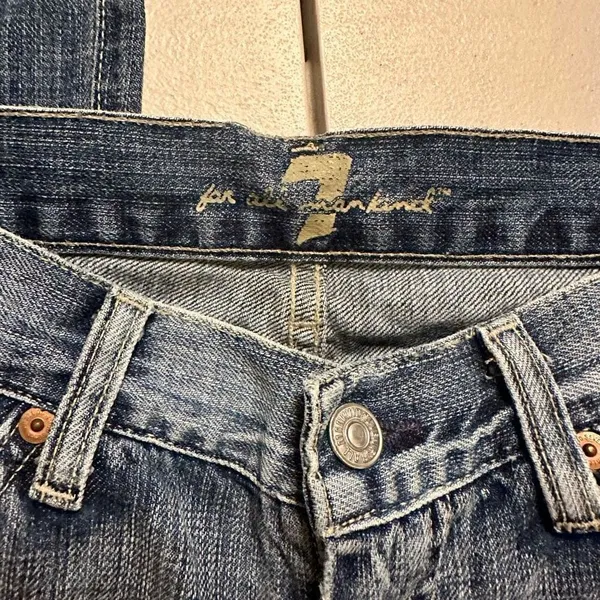 7 For All Mankind dojo two tone jeans 28 - Image 3
