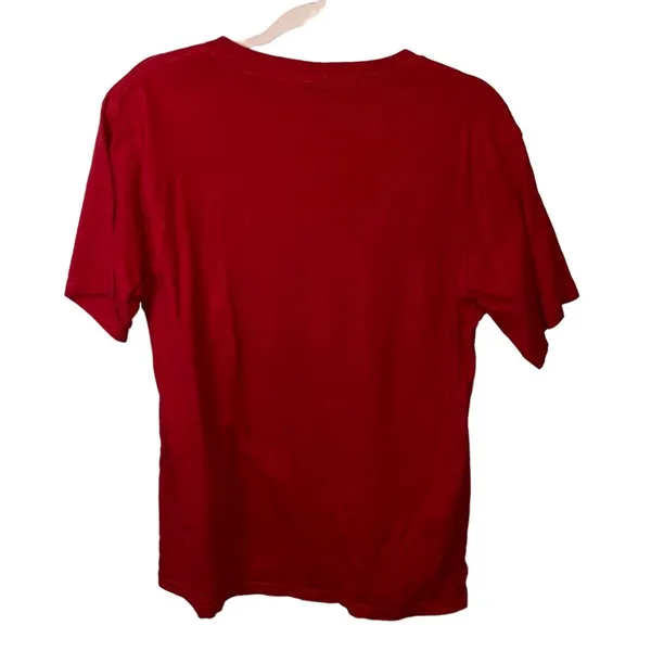 District Made Love My Tribe Graphic T-Shirt Medium‎ Red Boho Inspirational Tee Casual - Image 2