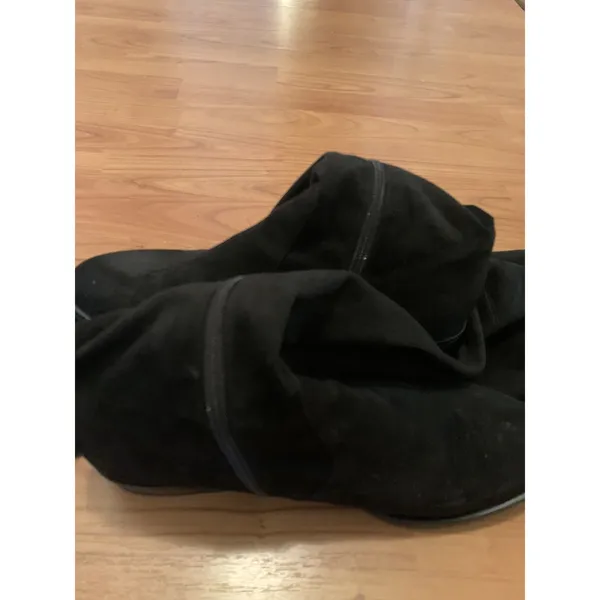 Sam Edelman Women's Black Suede Leather Tall Boots Over-the-Knee Size 10 - Image 7